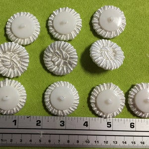 12 Passementerie Cord Braided Dome Buttons.Circa Soutache Wrapped Button.