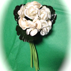 Vintage Groom Boutonniere,Couture look Weddings Groomsman, Flower Boutonniere,Made in Japan.