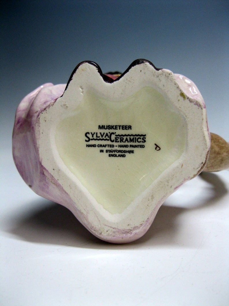 Vintage Sylva Ceramics Musketeer Pitcher from Staffordshire Etsy