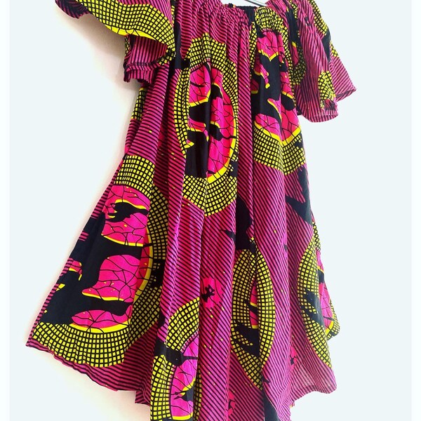 Pink African Dress - Etsy