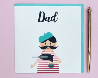 Dad birthday card - dad birthday card - DIY - Hero -Fathers day card