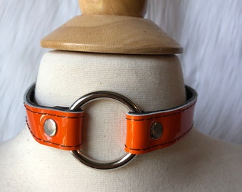 Leather Collar, BDSM Collar, Bondage Collar, Slave Collar, Submissive Collar, Fetish Collar, Collar