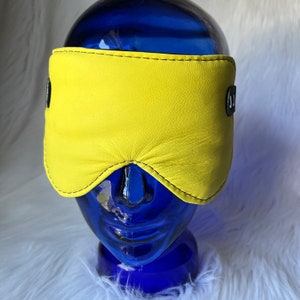 Leather Blindfold, Sensory Play, Blindfold, Kink Blindfold, Sensual Kink, Sensory Deprivation