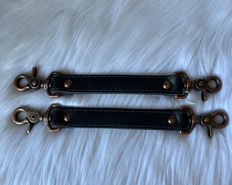 Leather Clips, Hog Tie, Swivel Clip