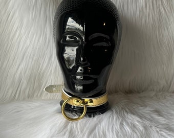 Leather Collar, BDSM Collar, Bondage Collar, Slave Collar, Submissive Collar, Fetish Collar, Collar