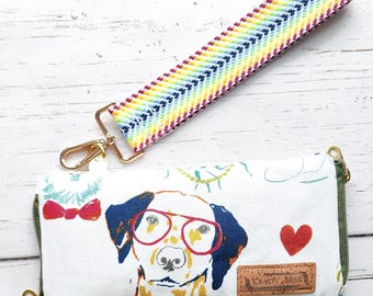 Dog Sunglasses Case, Eyeglass Holder, Soft Glasses Pouch, Protective Eyewear Sleeve, Travel Case, Minimalist Glasses Storage