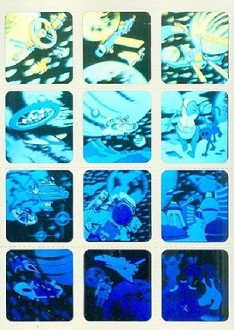 3D Pop Up Outer Space Stickers