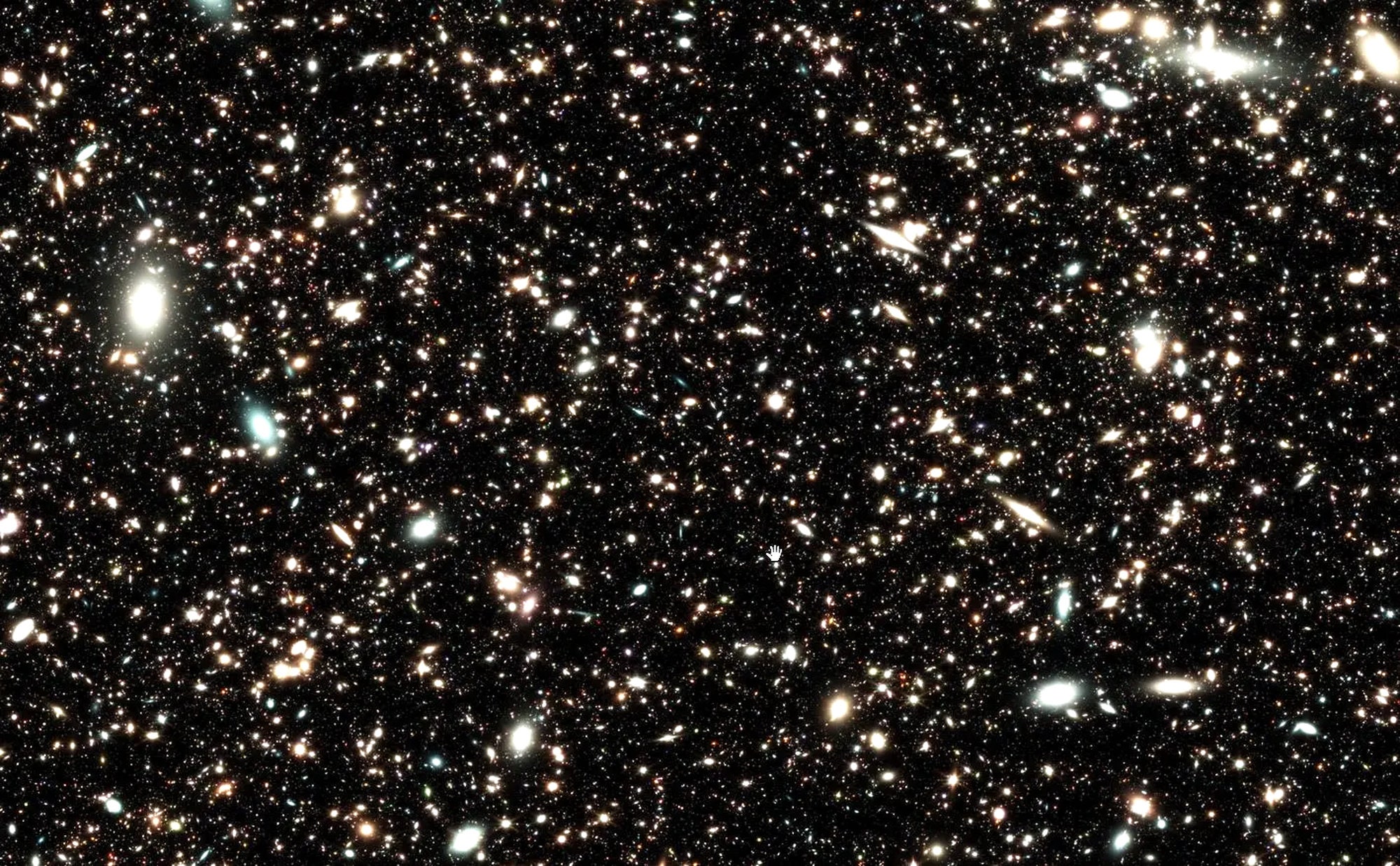 Full Hubble Deep Field
