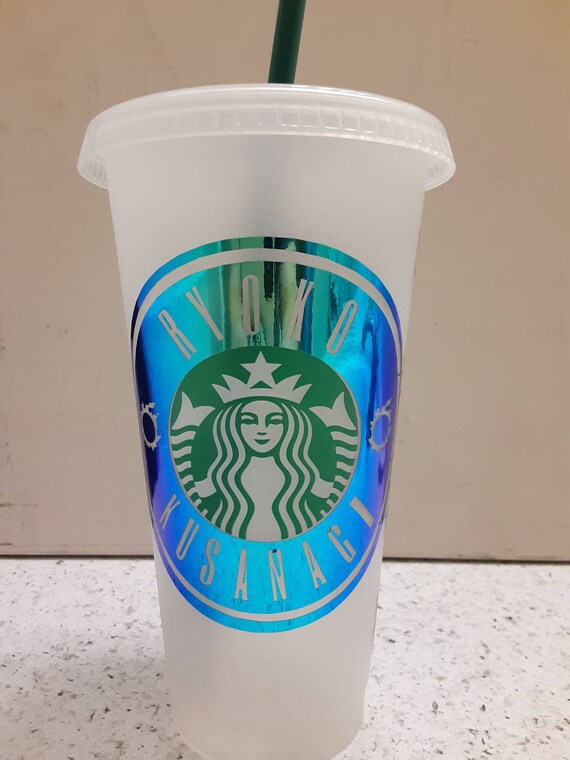 Personalized Ffxiv Starbucks Cold Cup Etsy