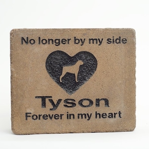 PERSONALIZED Pet Memorial Stone // Engraved Stone // Customized // Grave Marker // Headstone // Garden Stone // Gift // 7x8