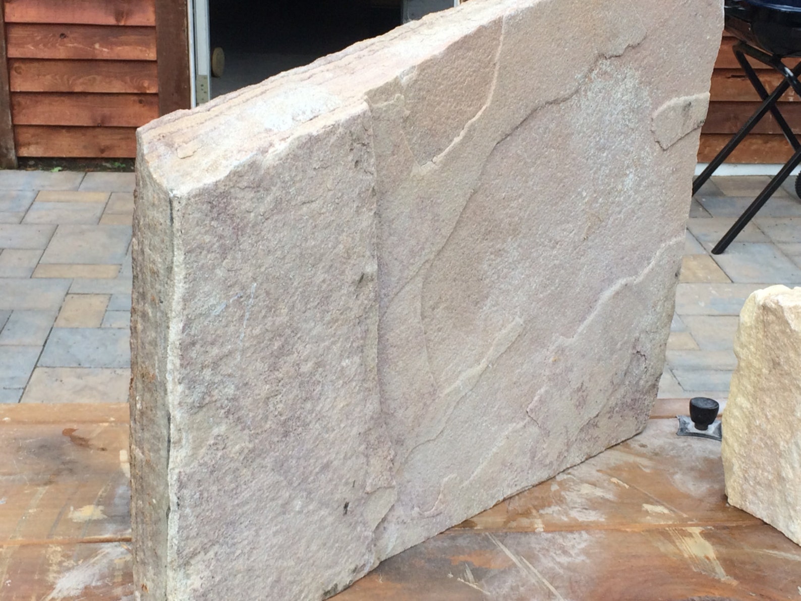 PERSONALIZED House Marker Stone // Natural Stone // Deeply - Etsy