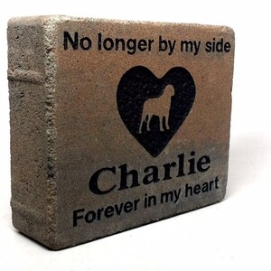 PERSONALIZED Pet Memorial Stone // Engraved Stone // Customized // Grave Marker // Headstone // Garden Stone // Gift // 7x8