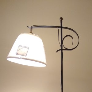 Hand Forged Adjustable Traditional Floor Lamp