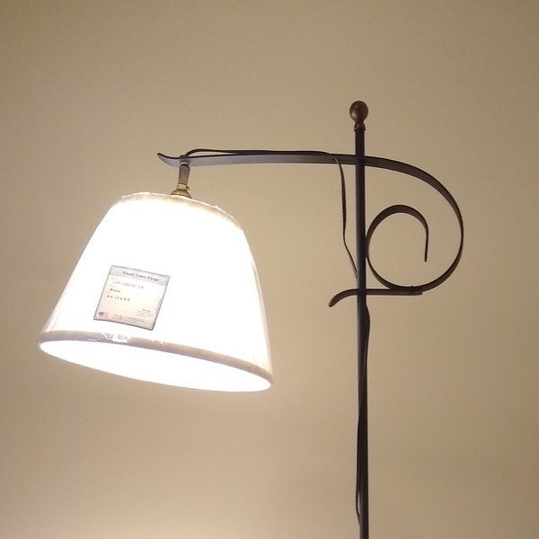 Hand Forged Adjustable Traditional Floor Lamp