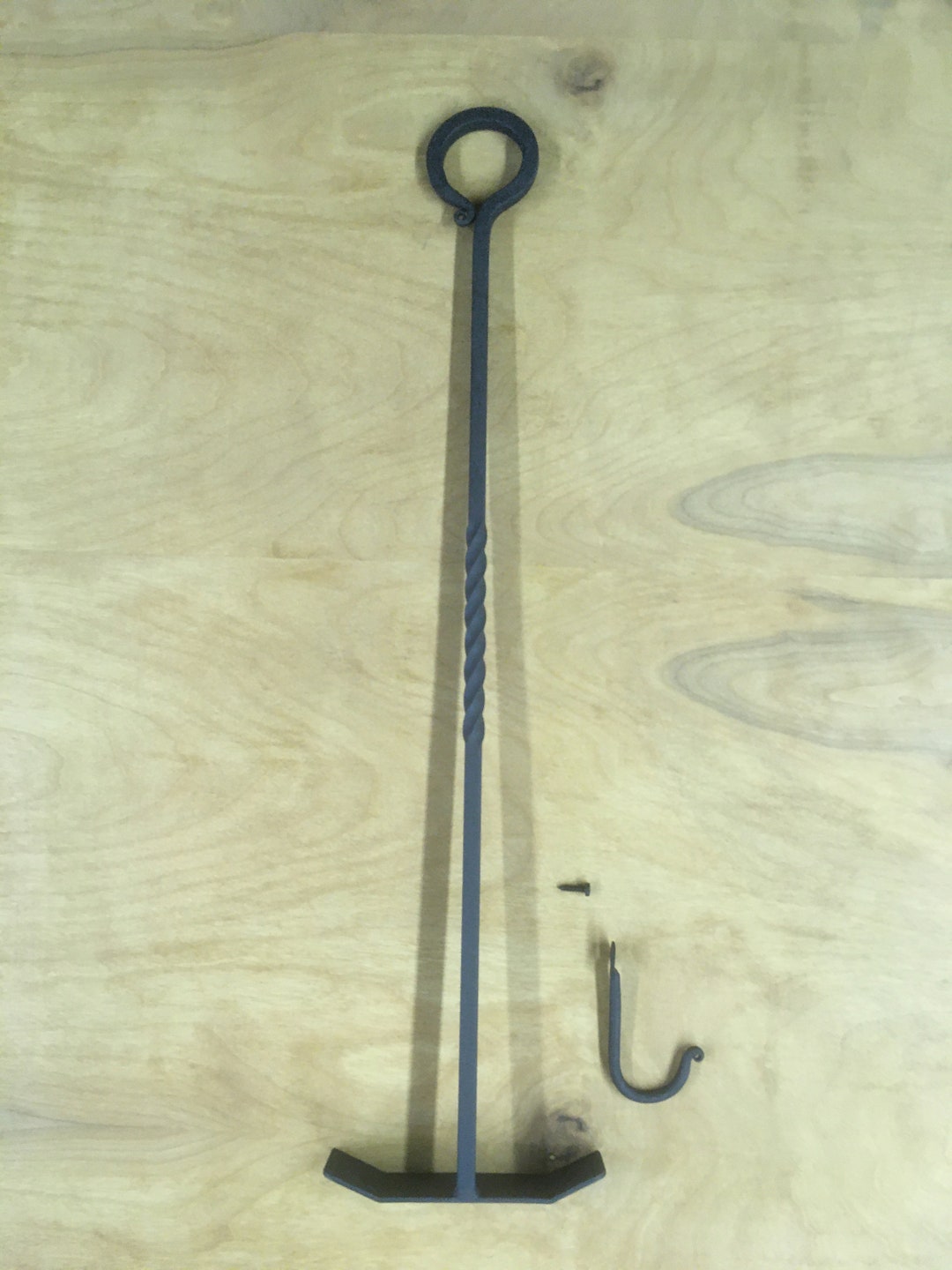 Hand Fireplace/woodstove Ash Rake Etsy