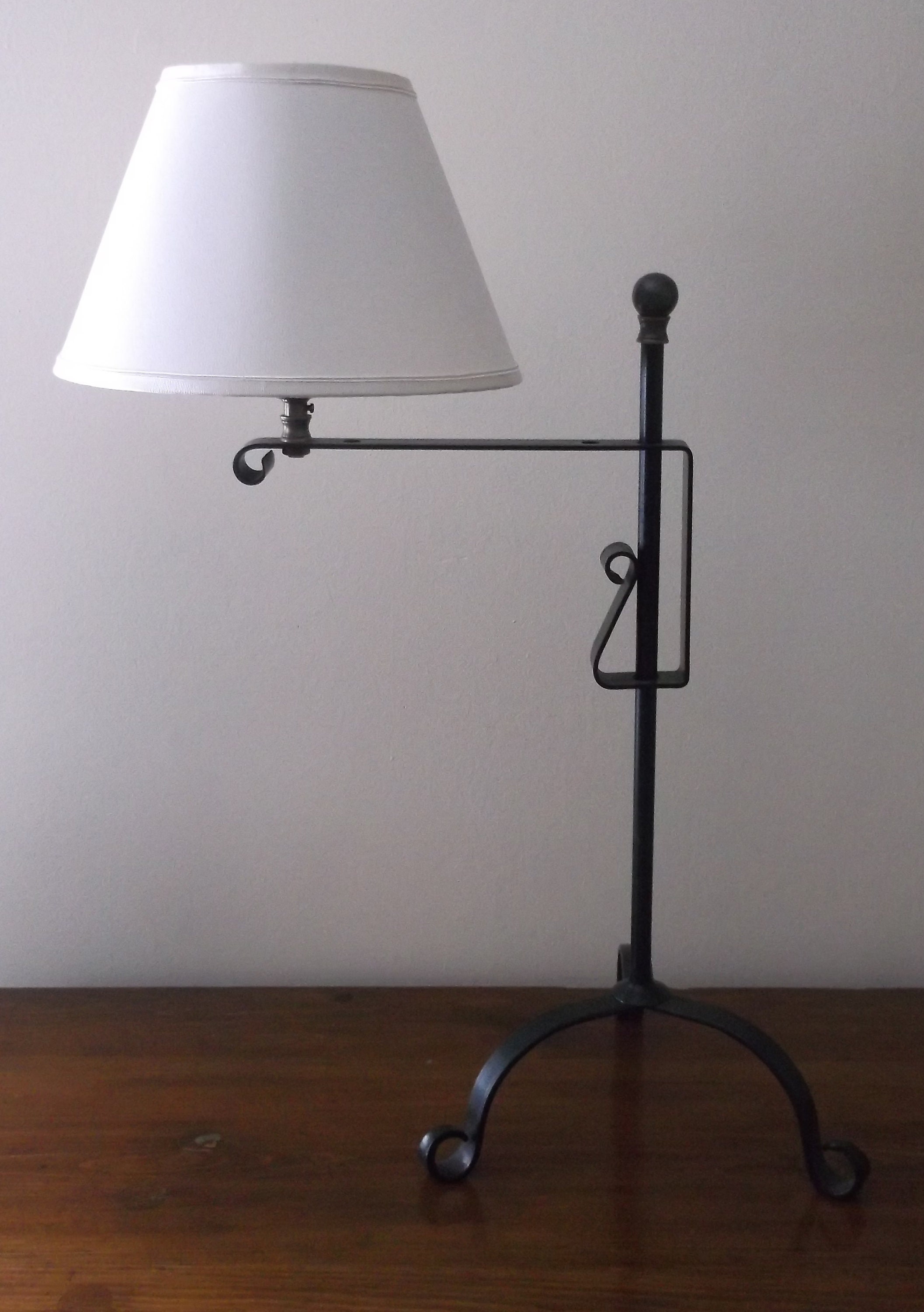 Hand swivel table lamp Etsy