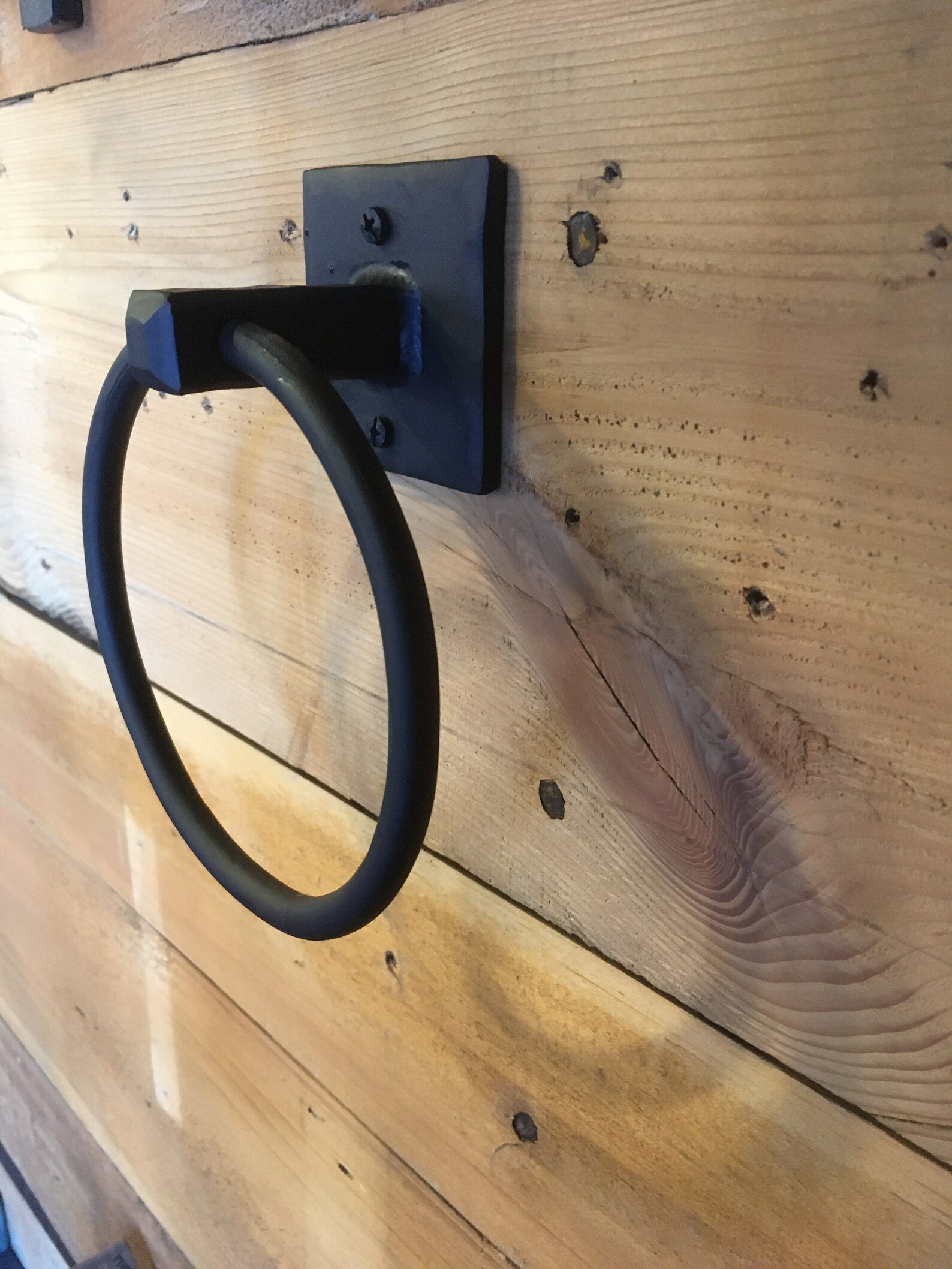 Hand towel ring Etsy