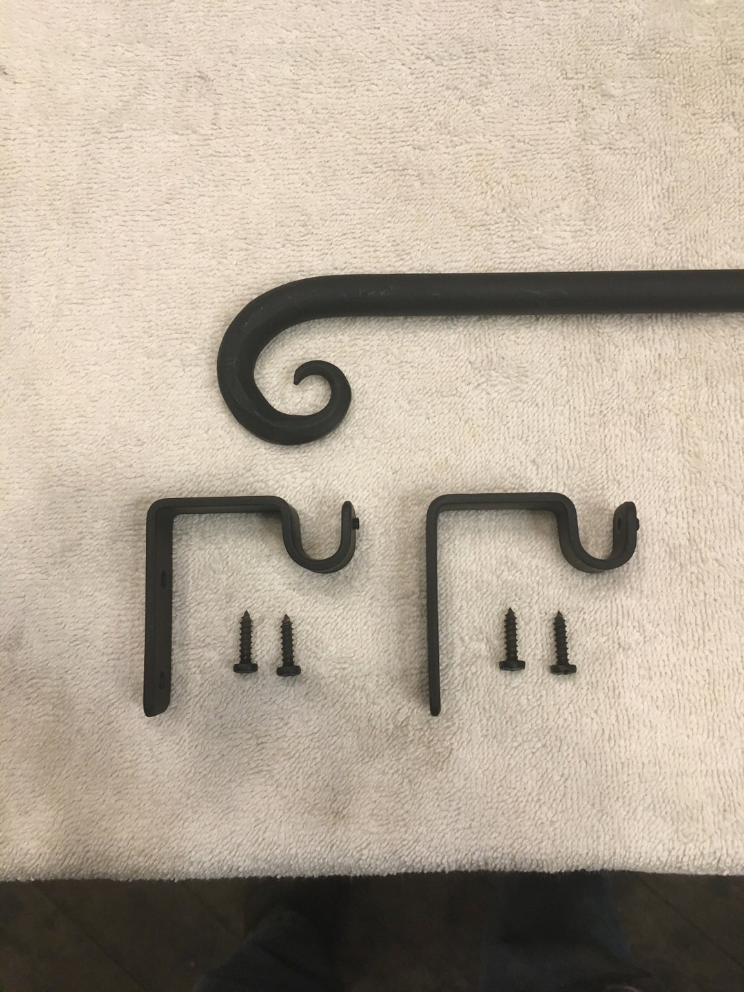 Custom Length Curtain Rods - Etsy