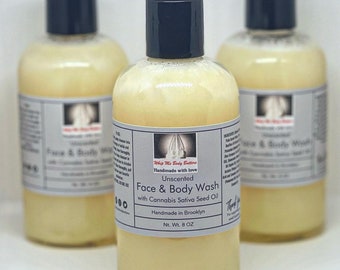 All Natural Face and Body Wash (unscented)