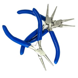 Carbon Steel Jewelry Pliers, Round Nose Pliers, Wire Cutter