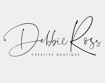 Script Font Logo, Luxury Logo, Elegant Font Design, Small Business Logo, Boutique Branding, Luxury Boutique, Jewellery Logo, Name Logo