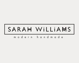 Unique Pre-made Logo, Modern Font Logo, Logo Template, Unique Business Branding, Black Logo, Original Design, Premade Logo, Simple Logo