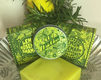 Lemon Rosemary Hair Care Bundle