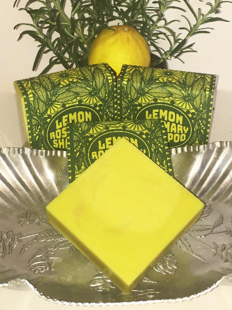 Lot de soins capillaires au citron et au romarin image 2