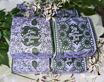Key Lime Shampoo & Lilac Conditioner Combo Bar