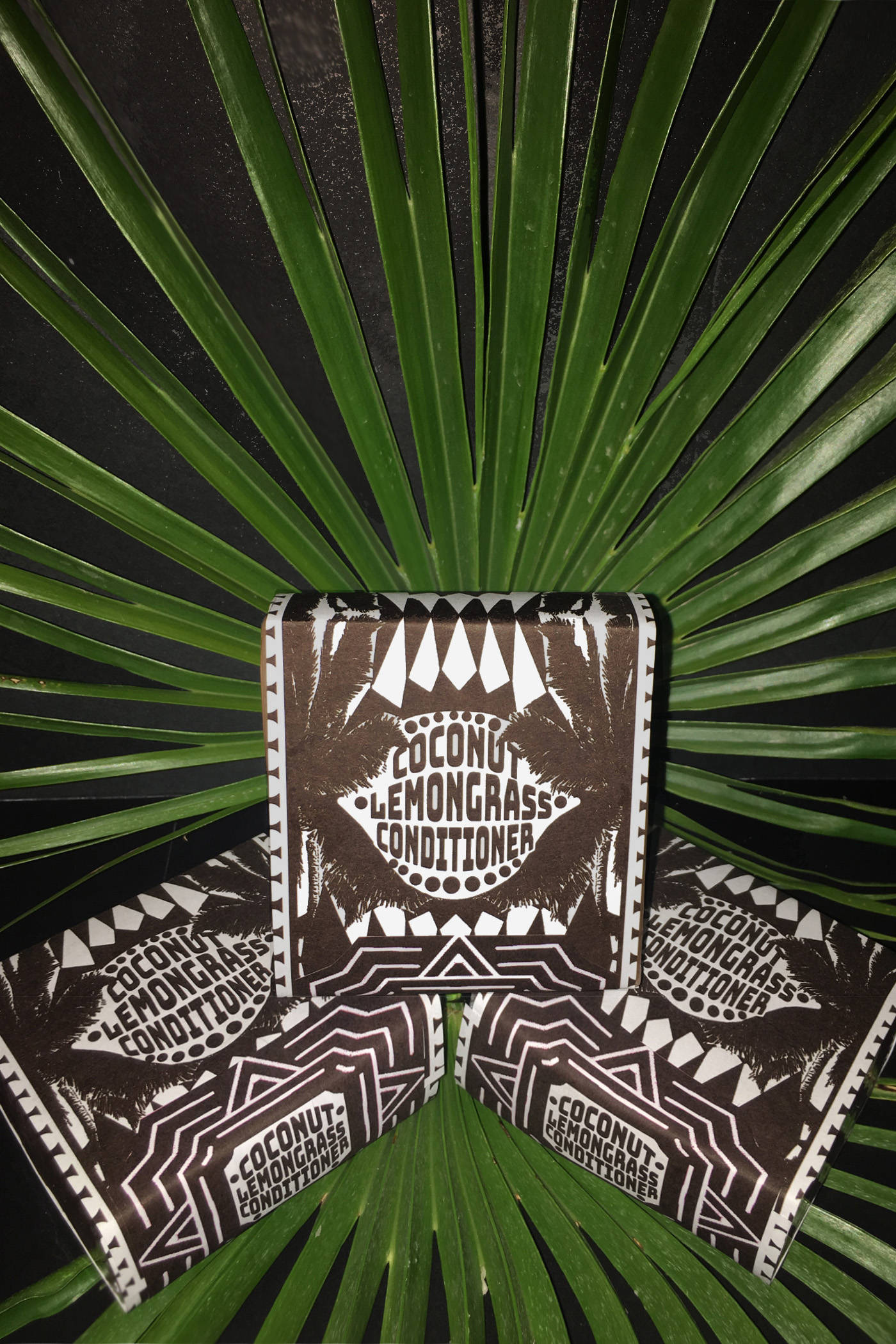 Coconut Lemongrass Conditioner Bar - Deeply Moisturizing Blend