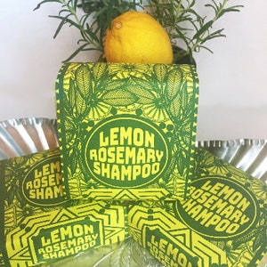 Lot de soins capillaires au citron et au romarin image 3