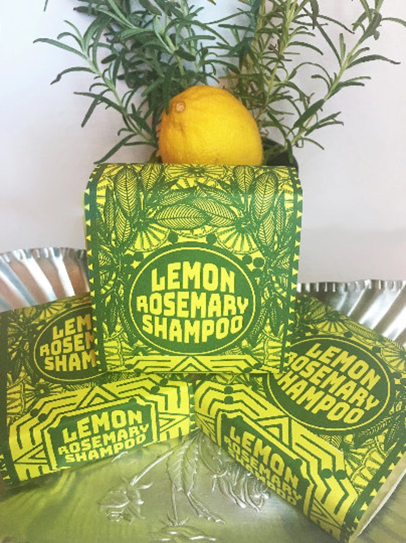 Lot de soins capillaires au citron et au romarin image 3