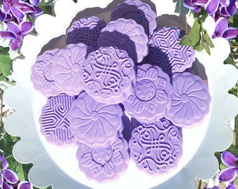 All Natural Lilac Lotion Bar Solid Lilac Balm Bar for Face and Body