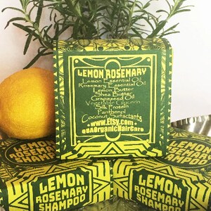 Lot de soins capillaires au citron et au romarin image 4