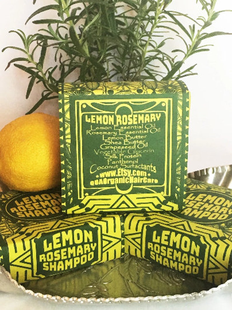 Lot de soins capillaires au citron et au romarin image 4