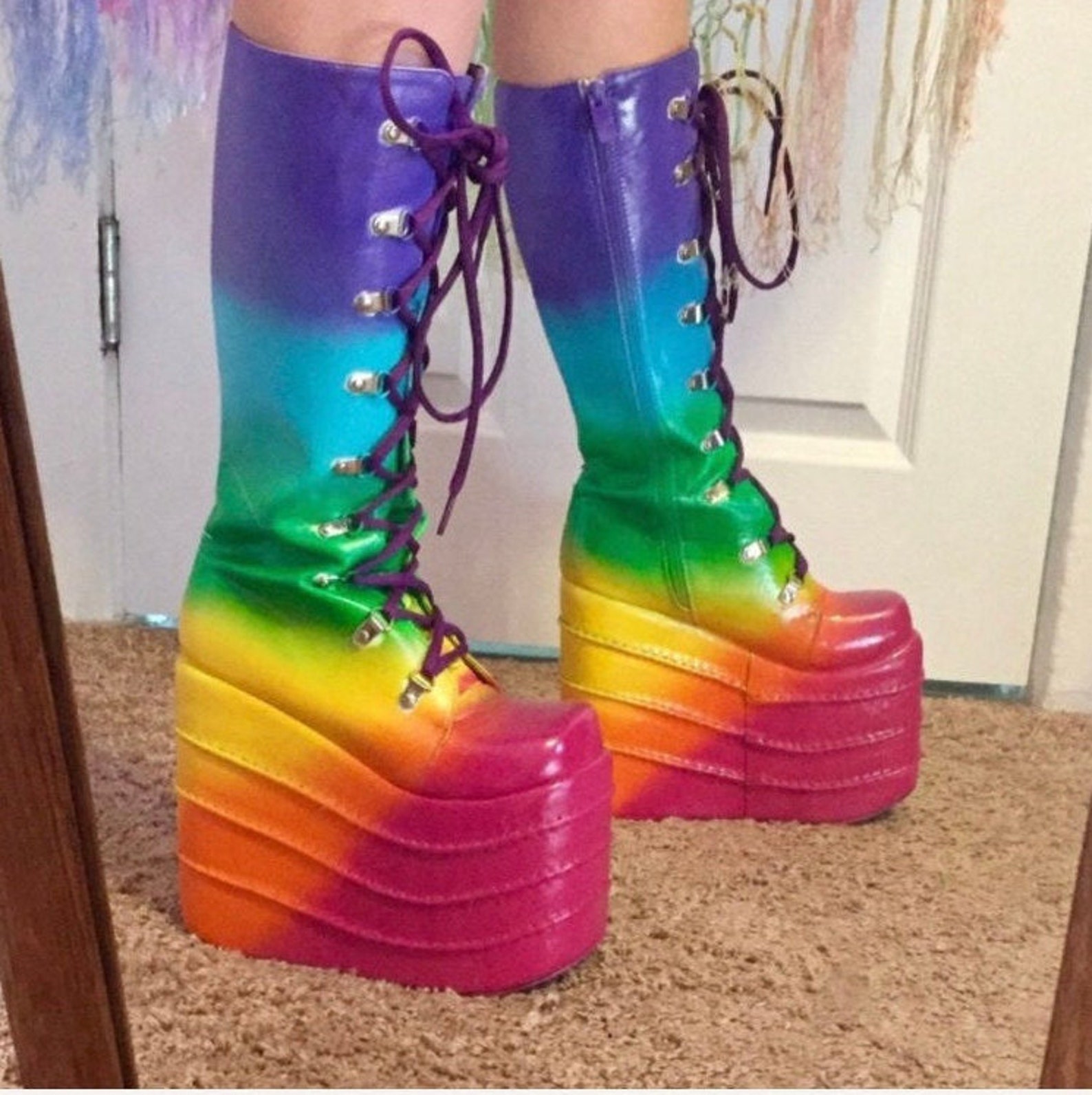 custom platform shoes