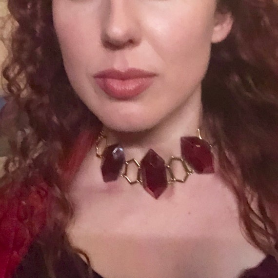 Melisandre Necklace Game of Thrones Red Woman Priestess - Etsy Australia