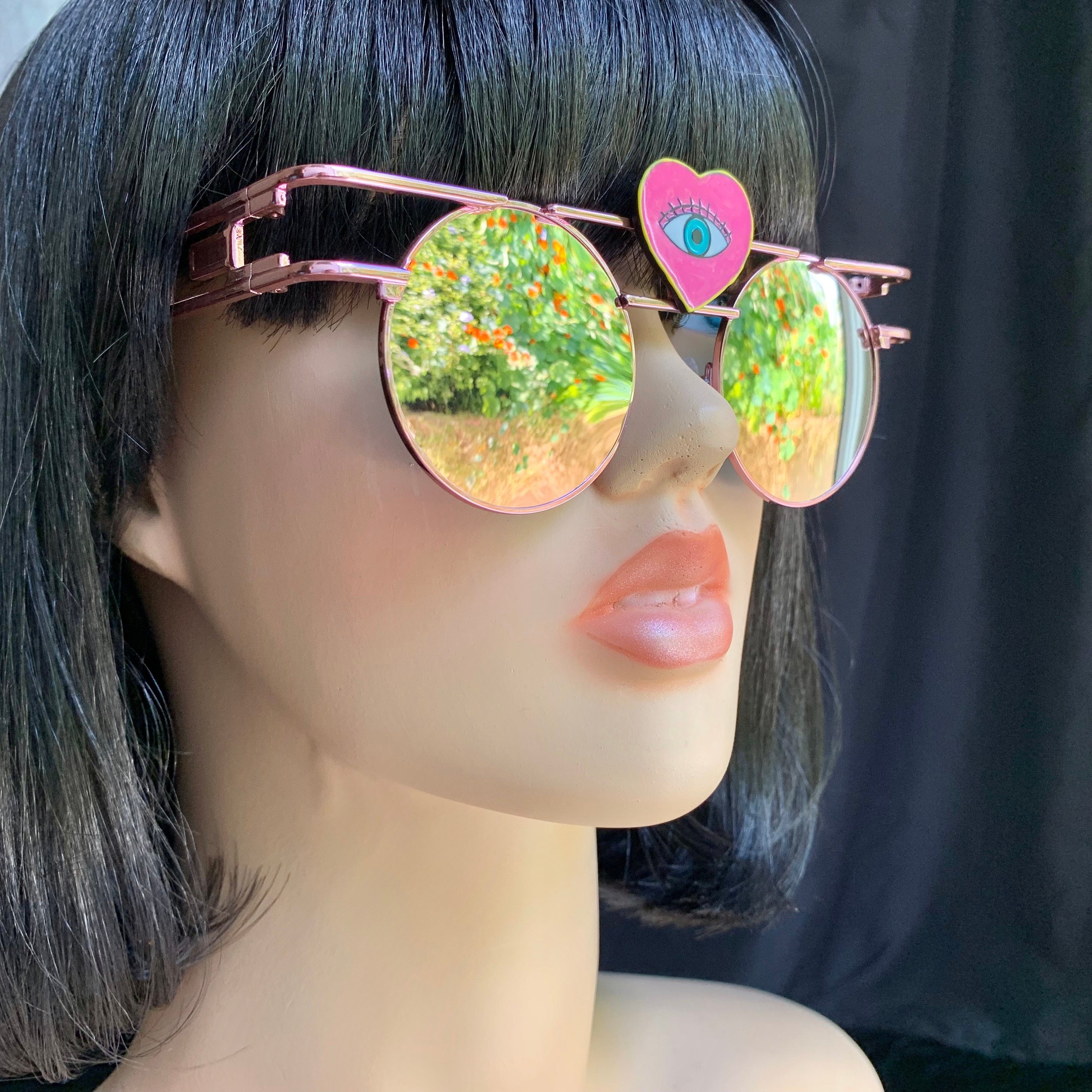 custom mirrored sunglasses
