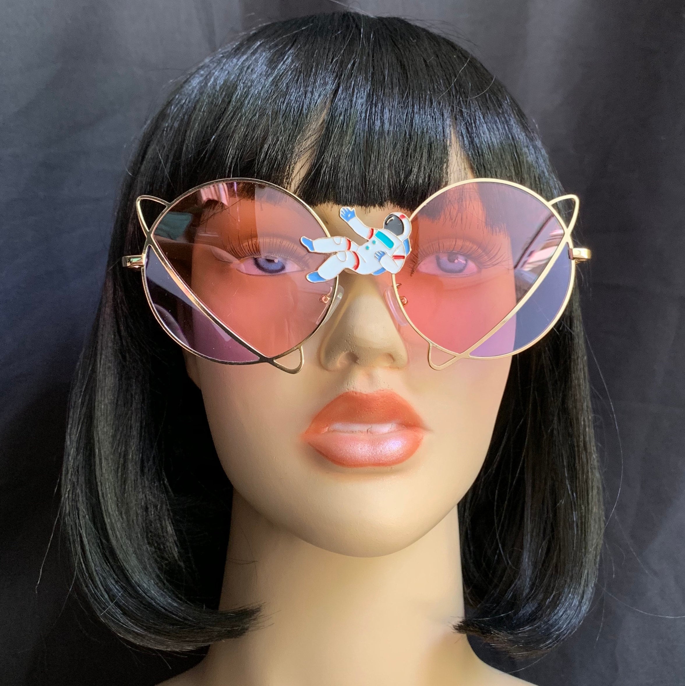 Third Eye Sunglasses Rave Festival Outfit Shades Glasses Psychedelic Burning Man Alien Outer Space Man Saturn Planet Cosmic Astronaut EDC Etsy