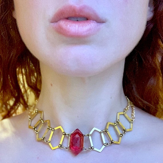 collier femme rouge game of thrones collier femme rouge game of thrones