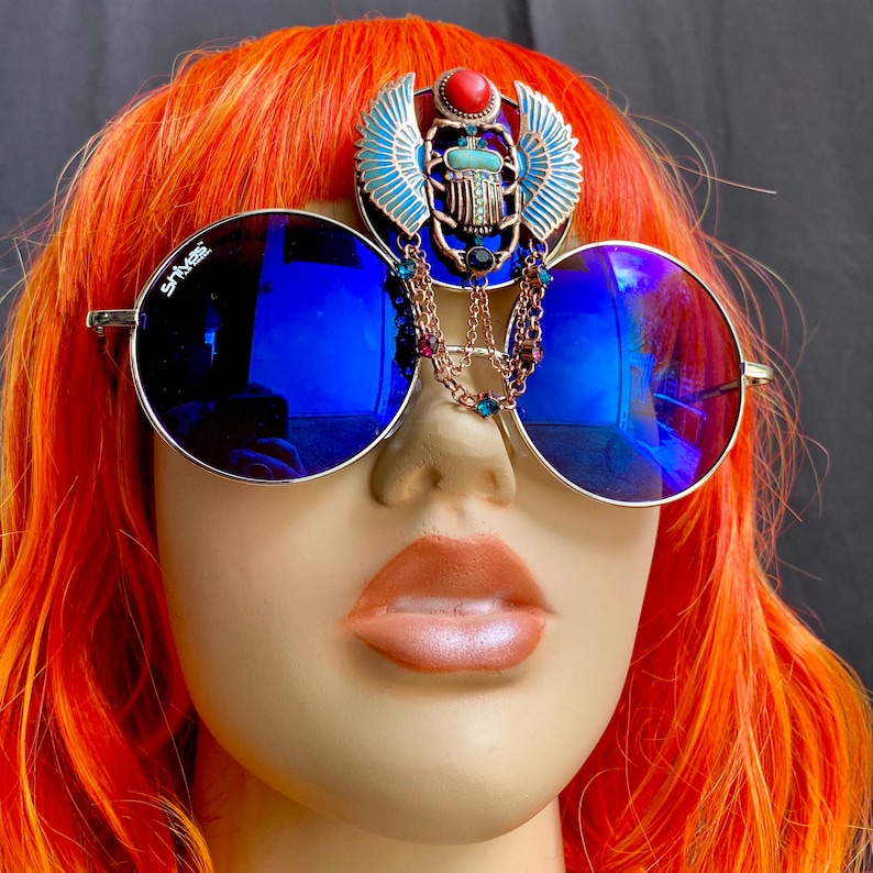 Third Eye Sunglasses Rave Festival Outfit Shades Glasses Etsy New Zealand