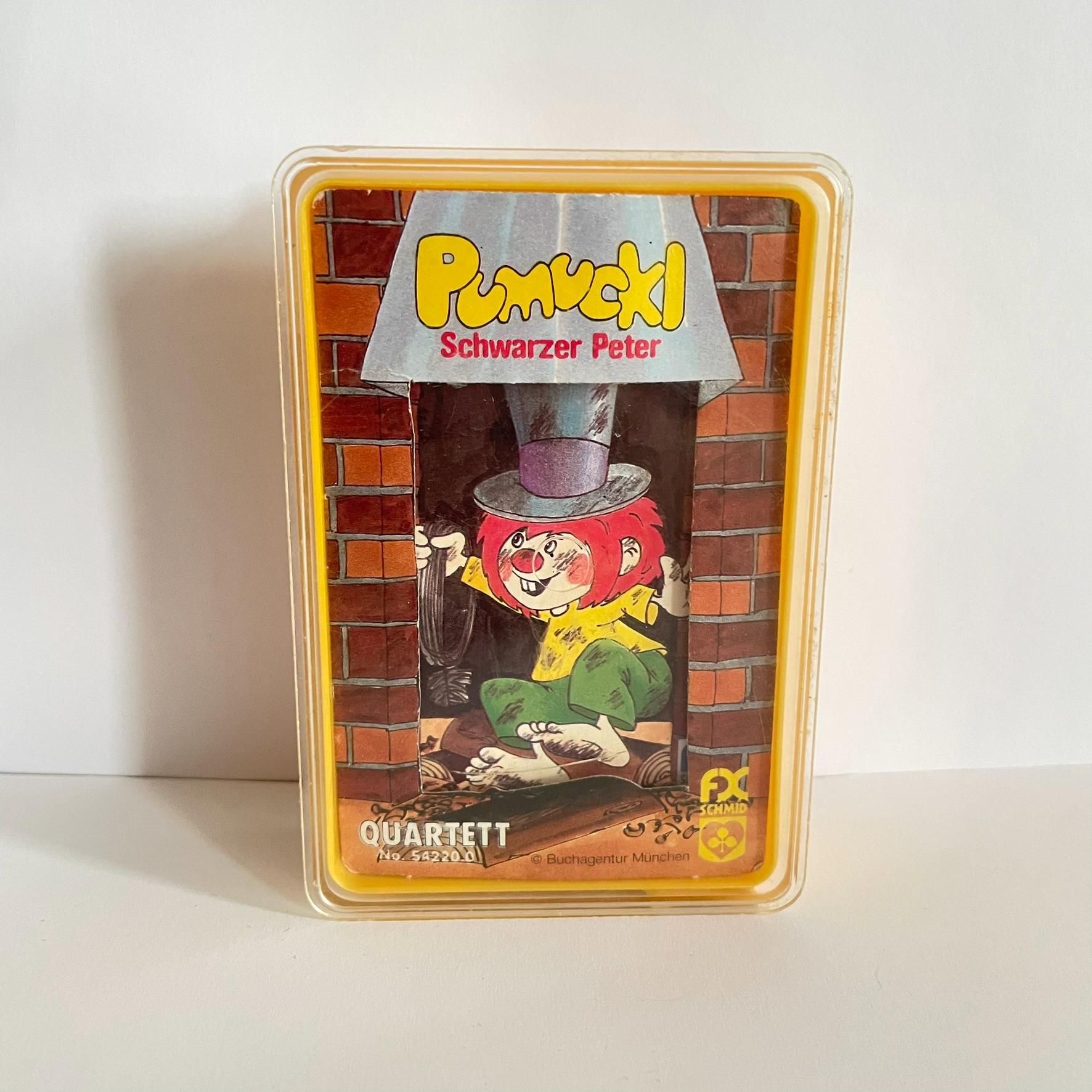 Vintage Pumuckl Schwarzer Peter - 1982 - Deck of Cards