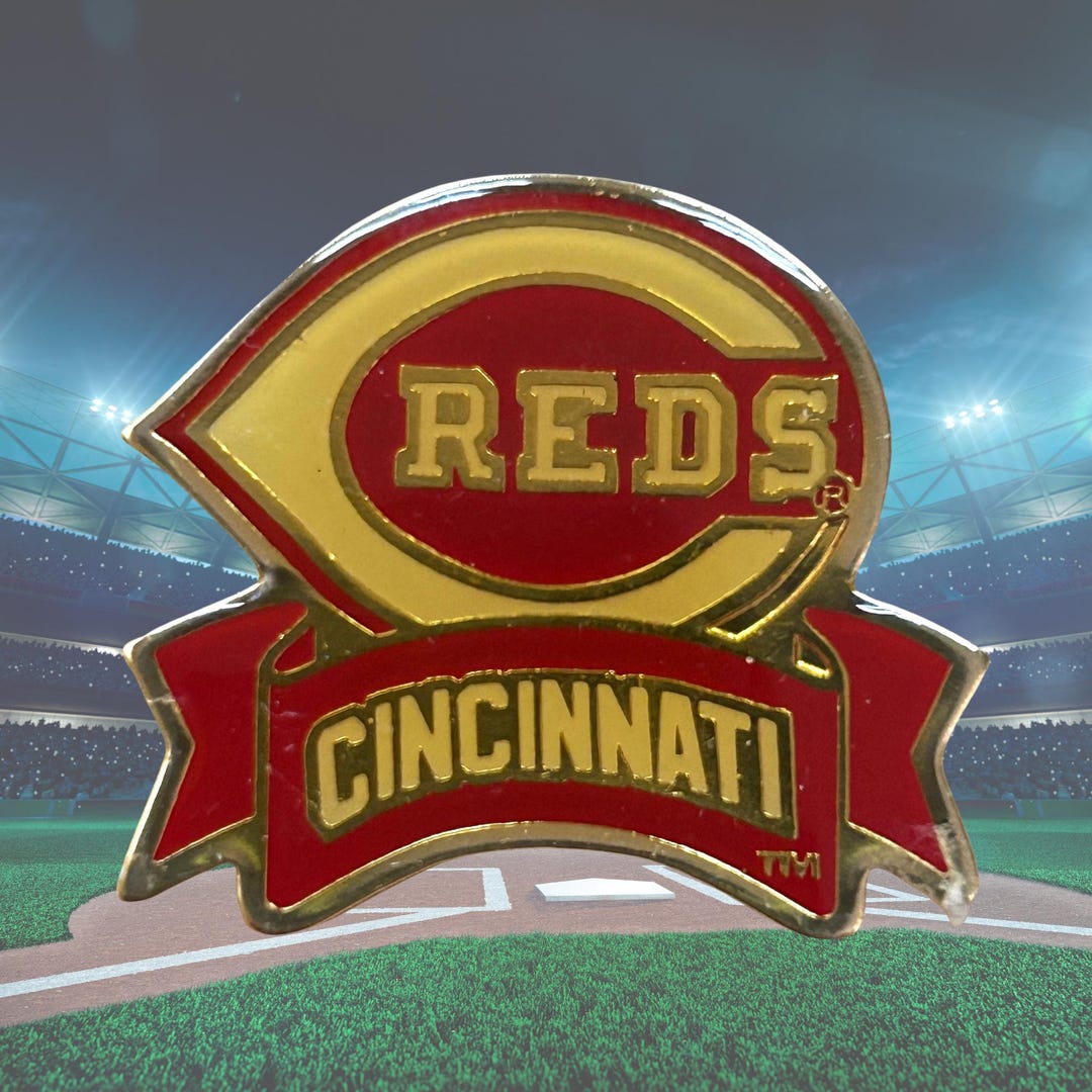 Vintage Cincinnati Reds 1990's MLB Baseball Pin - Etsy