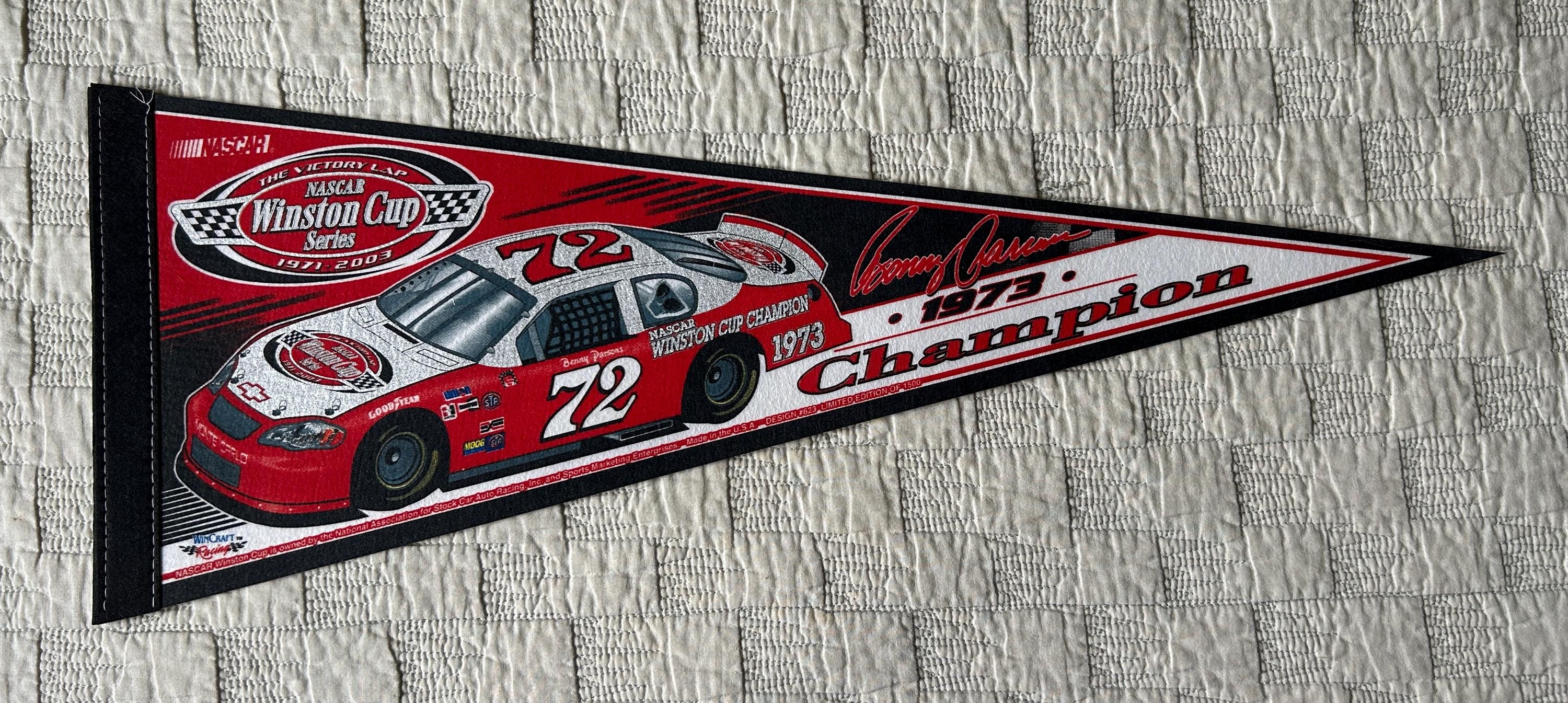 Vintage Benny Parsons #72 NASCAR 1973 Winston Cup Series Champion