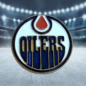 Edmonton Vintage Oilers 1990s NHL Hockey Pin