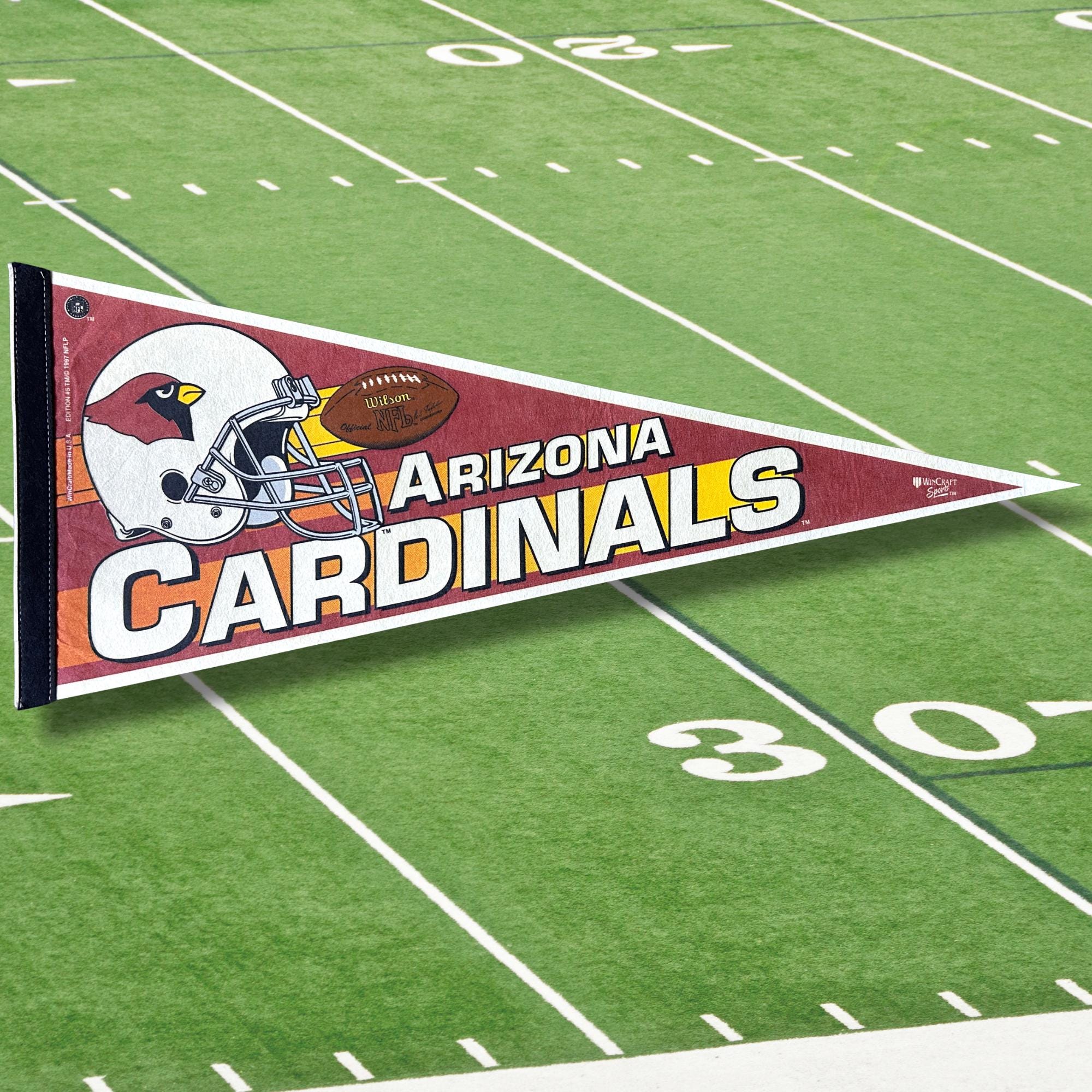 激レアNFLチームペナント12枚セットアメフト記念グッズヴィンテージアンティーク Vintage Arizona Cardinals 1990s NFL Football Pennant - Etsy