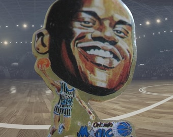 Vintage Shaq O'Neal Orlando Magic Pinhead NBA Lapel Pin