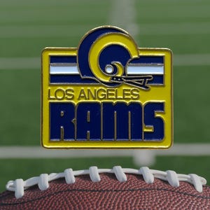 Vintage Los Angeles Rams 1990&#39;s NFL Football Collectible Lapel/ Hat Pin