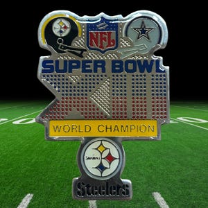 Vintage Steelers Super Bowl XIII Champions Lapel Hat Pin - Etsy