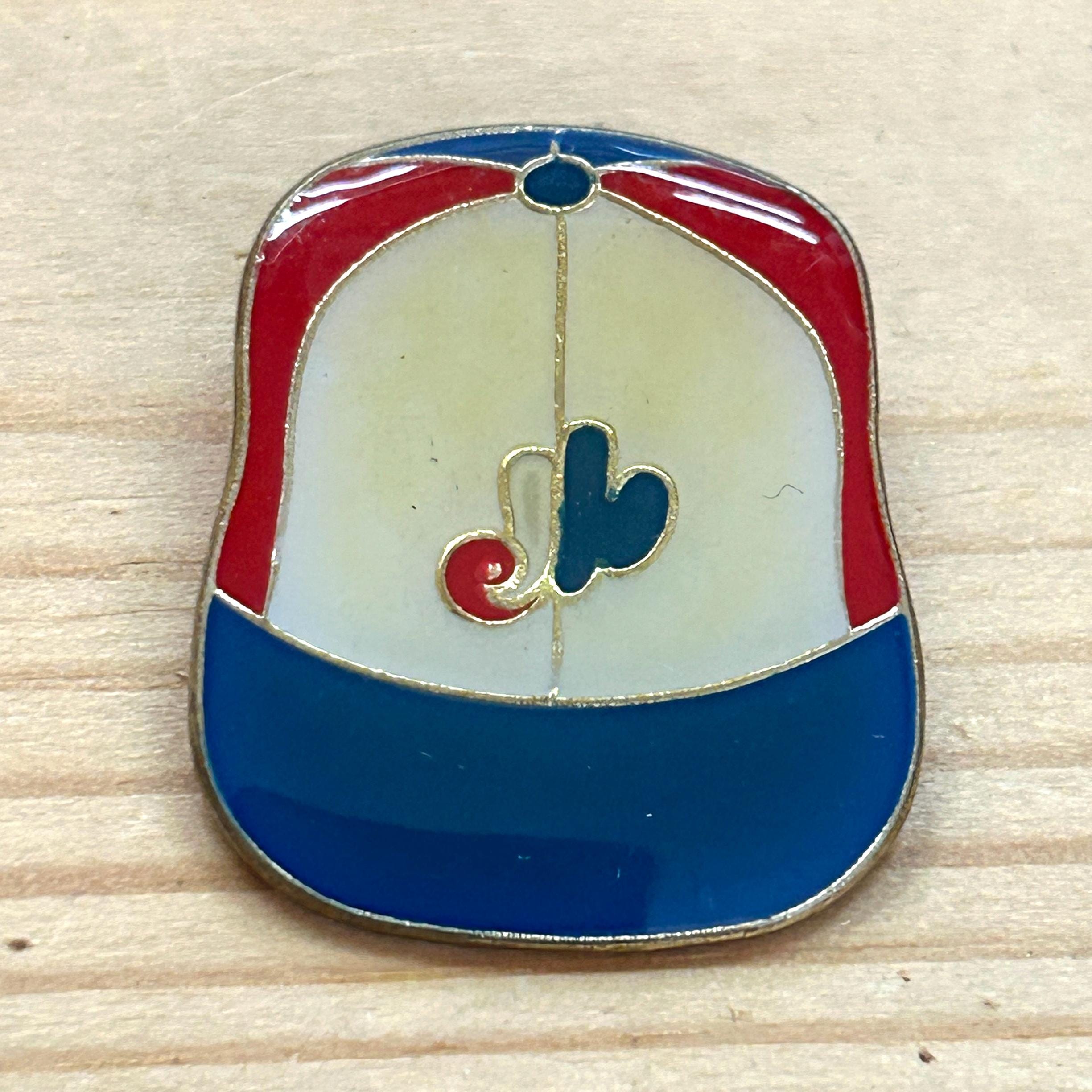 Épingle de baseball vintage des Expos de Montréal des années 1980 - France